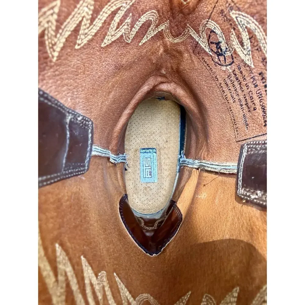 Ariat Sedona 34625 10002194 Men's Size 12 D Brown Leather Western Cowboy Boots